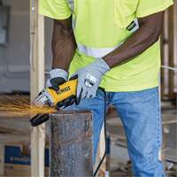 RWG566 AXIS Cut Protection Touchscreen Work Glove, Size X-Small, 18 Gauge, Polyurethane Coated, Stainless Steel/HPPE Shell, ASTM ANSI Level A5/EN 388 Level E M & M Nord Ouest Inc