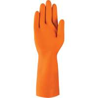 AlphaTec&reg; 87-208 Heavy-Duty Chemical-Resistant Gloves, Size 7, 12.8" L, Rubber Latex, Cotton/Flock-Lined Inner Lining, 29.5-mil M & M Nord Ouest Inc