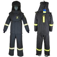 Ensemble d'habit de luxe contre l'arc &eacute;lectrique TCG moyen, 40 cal/cm² M & M Nord Ouest Inc