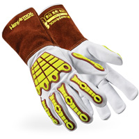 Gants de soudage 5056IMP HeatArmor , Cuir fleur de ch&egrave;vre, Taille T-petit M & M Nord Ouest Inc