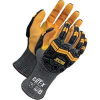 Gants antichocs r&eacute;sistants &agrave; la coupe pour &eacute;crans tactiles Cut-X, 6, Paume en Mousse de nitrile, Poignet &eacute;lastique M & M Nord Ouest Inc