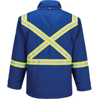 Bizflame&reg; 88/12 Insulated Winter Parka, Blue, Small M & M Nord Ouest Inc