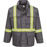 Bizflame&reg; 88/12 Insulated Winter Parka, Grey, Small M & M Nord Ouest Inc
