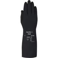 AlphaTec 38001PP Medium Duty Chemical-Resistant Gloves, Size 7, 14" L, Butyl Rubber, 14-mil M & M Nord Ouest Inc