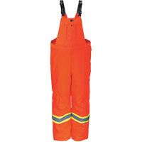 Combinaison robuste trilob&eacute;e ignifug&eacute;e anti-d&eacute;chirure de 300D Journeyman, Polyester, Petit, Orange haute visibilit&eacute; M & M Nord Ouest Inc