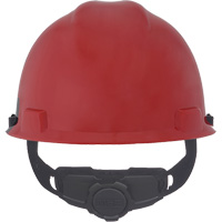 Casque sp&eacute;cialis&eacute; V-Gard, Suspension Rochet, Noir/Rouge M & M Nord Ouest Inc