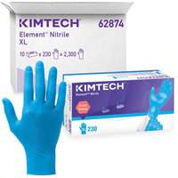 Kimtech Element Exam Gloves, X-Small, Nitrile, 3.2-mil, Powder-Free, Blue, Class 2 M & M Nord Ouest Inc