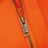 Heavyweight Safety Hoodie, Women's, X-Small, High Visibility Orange M & M Nord Ouest Inc