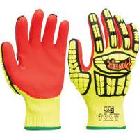 Cut and Impact-Resistant Gloves, Small, Synthetic Palm, Knit Wrist Cuff M & M Nord Ouest Inc