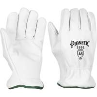 Cut-Resistant Driver's Gloves, Small, Grain Goatskin Palm M & M Nord Ouest Inc