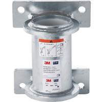 DBI-SALA&reg; Confined Space Wall Mount Base, Galvanized M & M Nord Ouest Inc