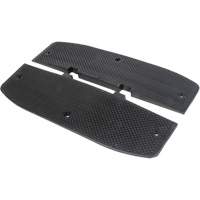 Speed Hump End Caps, Rubber, 2' L x 16" W x 1-1/4" H M & M Nord Ouest Inc