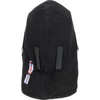 Pioneer 766A Flame-Resistant Quilted Hard Hat Liner with Detachable Mouthpiece, Black/Grey, Cotton/FR-Tech&reg;/Modacrylic/Nylon M & M Nord Ouest Inc