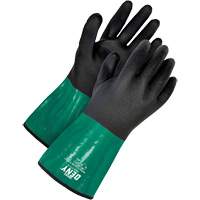 Gants r.sistant aux produits chimiques avec doublure r&eacute;sistante &agrave; la coupe, Taille 6/T-petit, 12" lo, PVC M & M Nord Ouest Inc