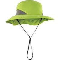 Chapeau de garde forestier 8934 Chill-Its avec prot&egrave;ge-nuque, petit/moyen, Lime haute visibilit&eacute; M & M Nord Ouest Inc