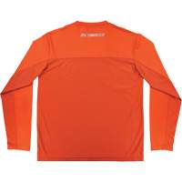 Chemise de refroidissement &agrave; manches longues avec protection solaire et UV Chill-Its 6689, Orange, Petit M & M Nord Ouest Inc