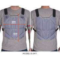 Chill-Its 6210 Phase Change Cooling Vest, One Size, Blue M & M Nord Ouest Inc