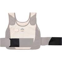 Chill-Its 6240 Phase Change Cooling Vest Elastic Extenders M & M Nord Ouest Inc