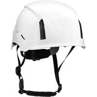 Casque d'alpiniste industriel RZRBack, R&eacute;pond aux normes CSA type 2, Suspension Rochet, Non ventil&eacute; M & M Nord Ouest Inc