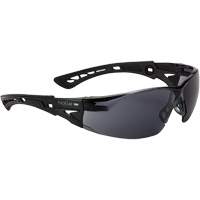 Rush+ BSSI Safety Glasses, Smoke/Grey Lens, Anti-Fog/Anti-Scratch, ANSI Z87+ M & M Nord Ouest Inc