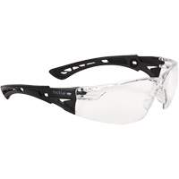 Rush+ Small BSSI Safety Glasses, Clear Lens, Anti-Fog/Anti-Scratch, ANSI Z87+ M & M Nord Ouest Inc