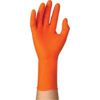 TOUCHNTUFF 93-800 Disposable Gloves, 6.5/7, Latex/Neoprene/Nitrile, 23.6-mil, Powder-Free, Orange M & M Nord Ouest Inc