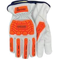Scape Goat Cut-Resistant Gloves, X-Small, Goatskin Palm, Elastic/Driver Cuff M & M Nord Ouest Inc