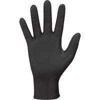 709B PyraGrip Disposable Gloves, 7/Small, Nitrile, 8-mil, Powder-Free, Black M & M Nord Ouest Inc
