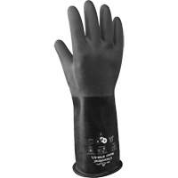 879R Acid-Resistant Gloves, Size Medium/8, 14" L, Butyl Rubber, 28-mil M & M Nord Ouest Inc