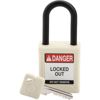 Velocity Safety Lockout Padlock, Safety Padlock, Keyed Different, Nylon, 1-1/2" Width M & M Nord Ouest Inc