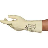 Gants naturels et l&eacute;gers AlphaTec 87-137, Taille 7, 11,8" lo, Latex de caoutchouc, 16 mils M & M Nord Ouest Inc