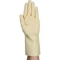 Gants naturels et l&eacute;gers AlphaTec 87-137, Taille 7, 11,8" lo, Latex de caoutchouc, 16 mils M & M Nord Ouest Inc