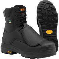 Bottes de travail Vulcan avec protecteur m&eacute;tatarsien &agrave; l'ext&eacute;rieur, Cuir, Taille 5, Imperm&eacute;able M & M Nord Ouest Inc