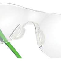 Lunettes de s&eacute;curit&eacute; gris/vert Adapt Lite, Lentille Transparent, Antibu&eacute;e/Anti-&eacute;gratignures, ANSI Z87+/R&eacute;pond ou surpasse la norme CSA Z94.3 M & M Nord Ouest Inc