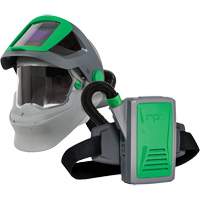 Respirateur de soudage Z4 avec joint de menton FR et APR motoris&eacute; PX5, Respirateur &agrave; masque/Masque de soudage M & M Nord Ouest Inc