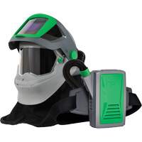 Respirateur de soudage Z4 avec cape &agrave; l'&eacute;paule FR & APR motoris&eacute; PX5, Respirateur &agrave; masque/Masque de soudage M & M Nord Ouest Inc