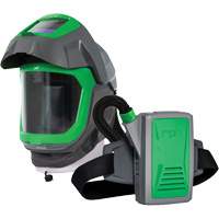 Masque de respirateur Z-Link avec joint de visage, visi&egrave;re & montage &agrave; ceinture, Respirateur &agrave; masque/Masque de soudage, Pile Lithium-ion M & M Nord Ouest Inc