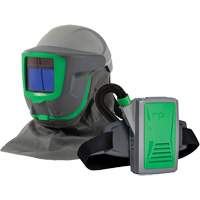 Z-Link+ syst&egrave;me APR motoris&eacute; avec cape &agrave; l'&eacute;paule & visi&egrave;re, Respirateur &agrave; masque/Masque de soudage M & M Nord Ouest Inc