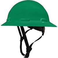 Casque de s&eacute;curit&eacute; &agrave; bordure compl&egrave;te LIDGUARD avec mentonni&egrave;re, R&eacute;pond aux normes CSA type 1, Suspension Rochet, Ventil&eacute; M & M Nord Ouest Inc