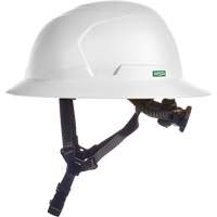 V-Gard H2&reg; Full Brim Safety Helmet, Ratchet Suspension, Non-Vented M & M Nord Ouest Inc