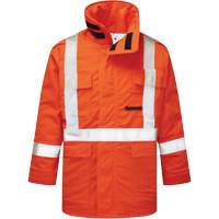 Parka isol&eacute; de 9 oz Haute visibilit&eacute; Avenger, style 515, Hommes, T-petit, Orange M & M Nord Ouest Inc