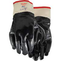 Nitri-Pro&reg; Coated Gloves, 9/Large, Nitrile Coating, Jersey/Cotton Shell M & M Nord Ouest Inc