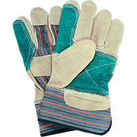 Double-Palm Fitters Gloves, Large, Split Cowhide Palm, Cotton Inner Lining M & M Nord Ouest Inc