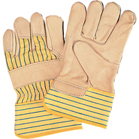 Gants d'ajusteur &agrave; paume s&egrave;che d'usage standard, Dames, Paume en Cuir fleur de vache, Doublure en Coton M & M Nord Ouest Inc
