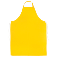 Tablier en PVC, PVC, Jaune, 35" la x 45" lo M & M Nord Ouest Inc