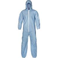 Pyrolon&reg; Plus 2 FR Coveralls, Small, Blue, FR Treated Fabric M & M Nord Ouest Inc