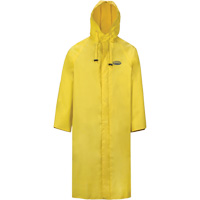Vêtements imperméables Hurricane ignifuges et résistants à l'huile, manteau de 48', 5T-Grand, Jaune SAP014 | M & M Nord Ouest Inc