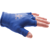 Doublures antichocs pour gants sans doigts, main gauche, 6/T-petit, Paume en Synth&eacute;tique, Poignet &agrave; enfiler M & M Nord Ouest Inc