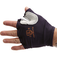 Tool Grip Fingerless Glove with Web Pad - Right, Size X-Small, Suede Palm M & M Nord Ouest Inc