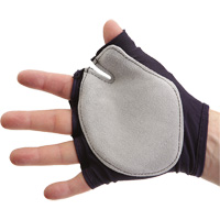Tool Grip Fingerless Glove with Web Pad - Right, Size X-Small, Suede Palm M & M Nord Ouest Inc